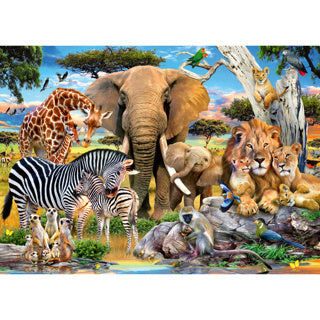 Ravensburger puzzel baby love - legpuzzel - 500 large format stukjes