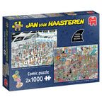 Jan van haasteren legpuzzel - geef ons de ruimte net als in de film - 2x1000st.