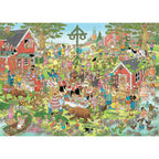 Jumbo - Puzzel jvh midzomerfeest (1000) | 2 stuks