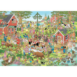 Jumbo - Puzzel jvh midzomerfeest (1000) | 2 stuks