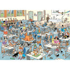 Jan van haasteren legpuzzel - de kattenshow - 1000st.