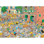 Jumbo - Jan van haasteren legpuzzel - de kaasmarkt & skutsjesilen - 2x1000st.