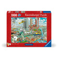 Ravensburger - puzzel fleroux rotterdam 1000 stukjes | 2 stuks