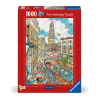 Ravensburger - puzzel fleroux utrecht 1000 stukjes | 2 stuks