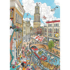 Ravensburger - puzzel fleroux utrecht 1000 stukjes | 2 stuks