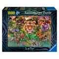 Merkloos sans marque ravensburger | puzzel | jungle tiger | 1000 stukjes