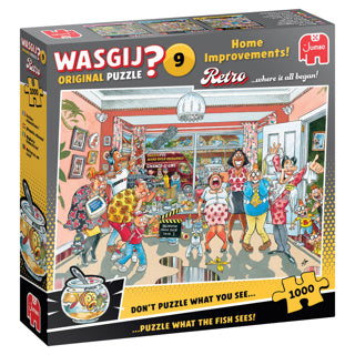 Wasgij - Wasgij puzzel retro klein verbouwinkje 1000 stukjes