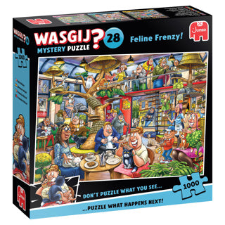 Wasgij - Wasgij mystery 28 - kat-en-muisspel! - 1000 stukjes puzzel - legpuzzel