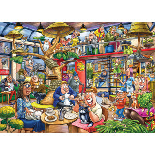 Wasgij - Wasgij mystery 28 - kat-en-muisspel! - 1000 stukjes puzzel - legpuzzel
