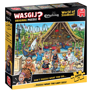 Wasgij - Wasgij original puzzel efteling - wereld van sindband! 1000 stukjes