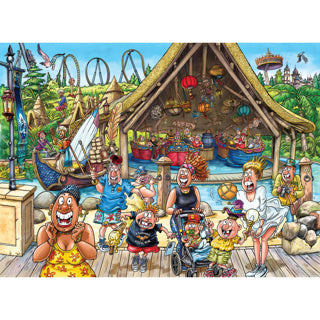 Wasgij - Wasgij original puzzel efteling - wereld van sindband! 1000 stukjes