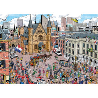 Ravensburger - – cities of the world: den haag – legpuzzel – 1000 stukjes