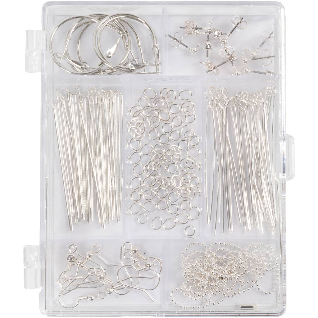 Creativ Company - Creativ Company Https://www.cchobby.nl/sieraden-startset-ca-175-stuk-verzilverd-1-set