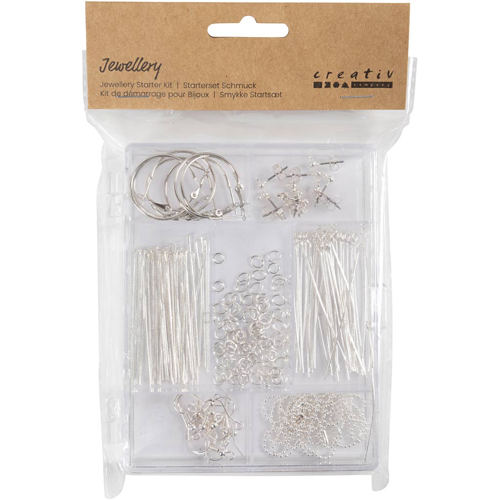 Creativ Company - Creativ Company Https://www.cchobby.nl/sieraden-startset-ca-175-stuk-verzilverd-1-set
