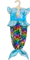 Heless - Heless Poppenjurk zeemeermin met pailletten 35-45 cm