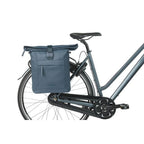 Basil B.V. - B.V. Dubbele fietstas basil brooklyn mik 41l 14 x 30 x 37 cm - blauw