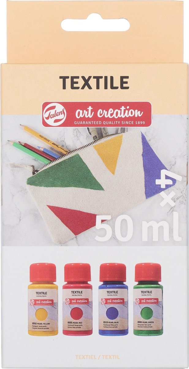 Talens Art Creation - Talens Art Creation textielverf parel 4x50ml