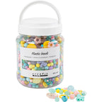 Creativ Company - Creativ Company Https://www.cchobby.nl/plastic-kralen-d-5-35-mm-gatgrootte-1-8-mm-ca-900-stuk-diverse-kleuren-700-ml-1-doosje