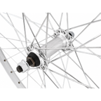 Abi - Abi Voorwiel 28 inch zac 2000 - aluminium naaf - zilver