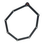 Edge vouwslot foldguard xl 120 met art2-keurmerk - zwart