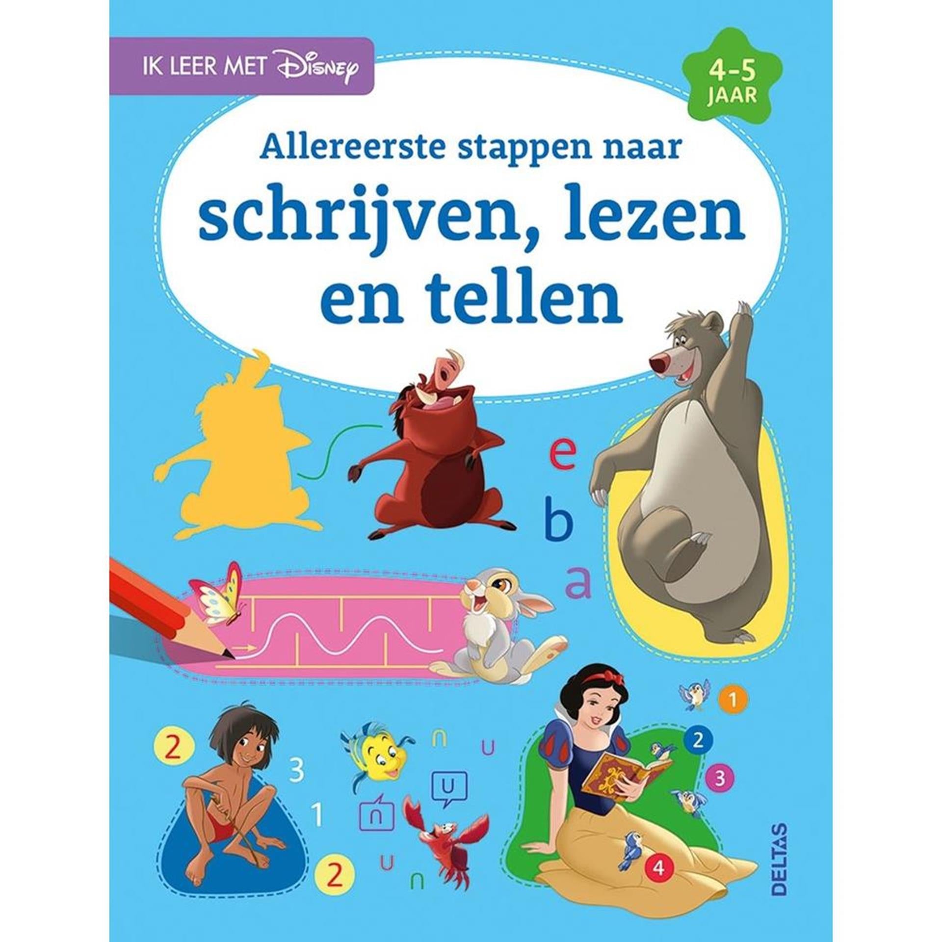 Deltas - Deltas ik leer met - schrijven lezen en tellen (4-5 j.)