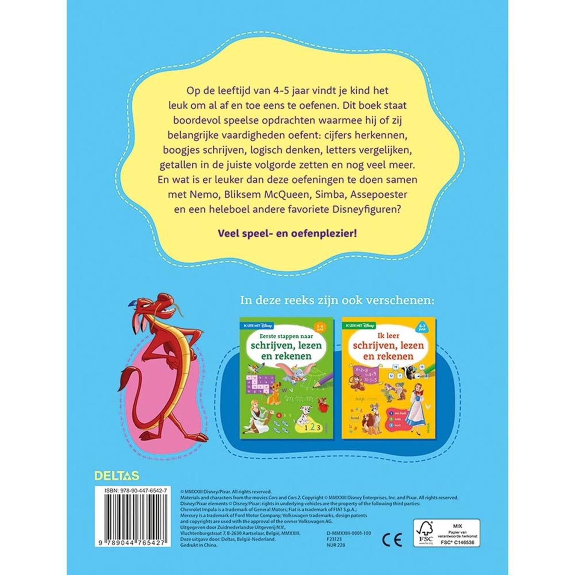 Deltas - Deltas ik leer met - schrijven lezen en tellen (4-5 j.)
