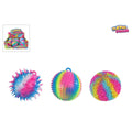 Pufferbal funky mania rainbow 18cm