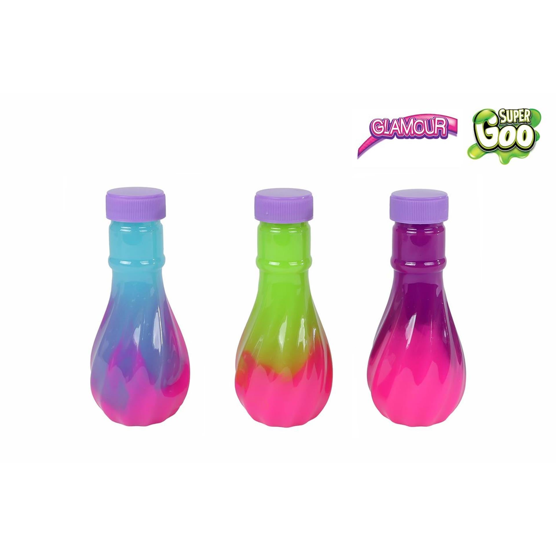 Glamour - Glamour Magische toverfles met slijm 120gr 13cm