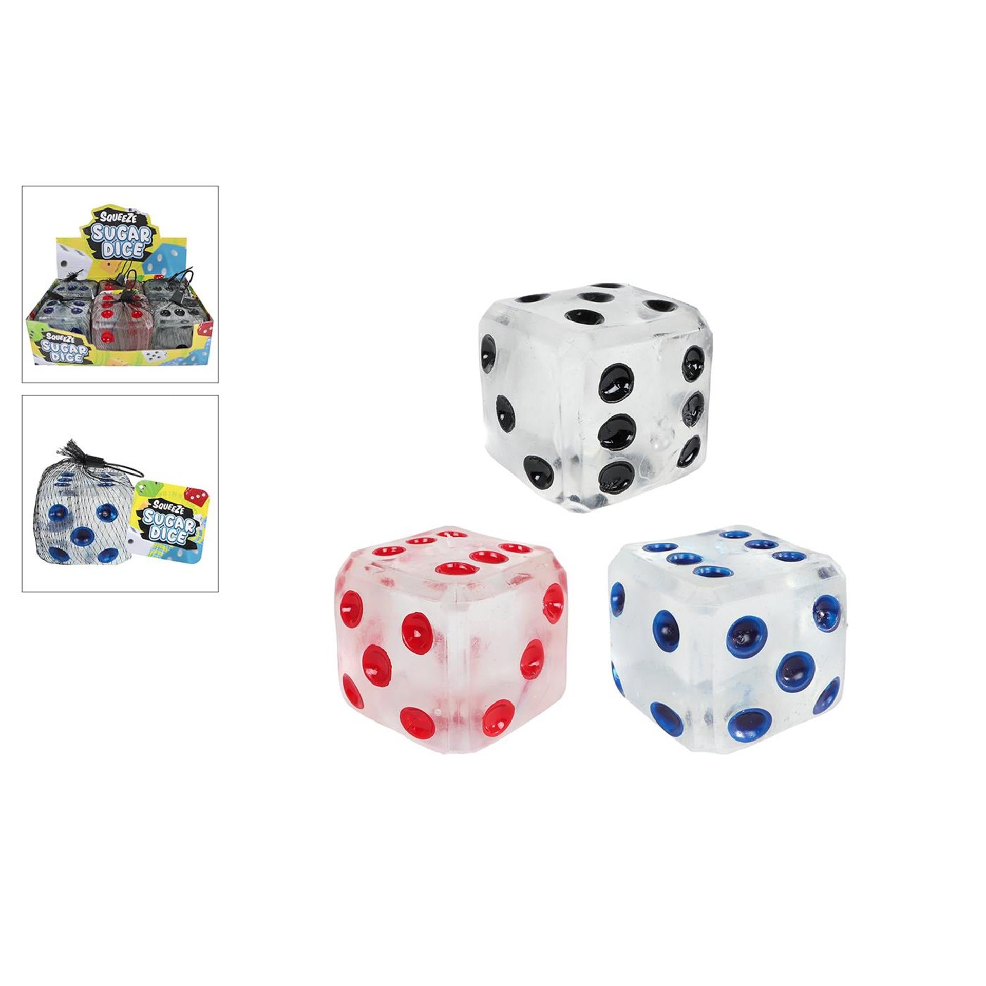 - Mega dobbelsteen sugar 3ass 7cm
