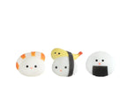 - Kawaii squishy sushi vriendje in take away doosje 5cm