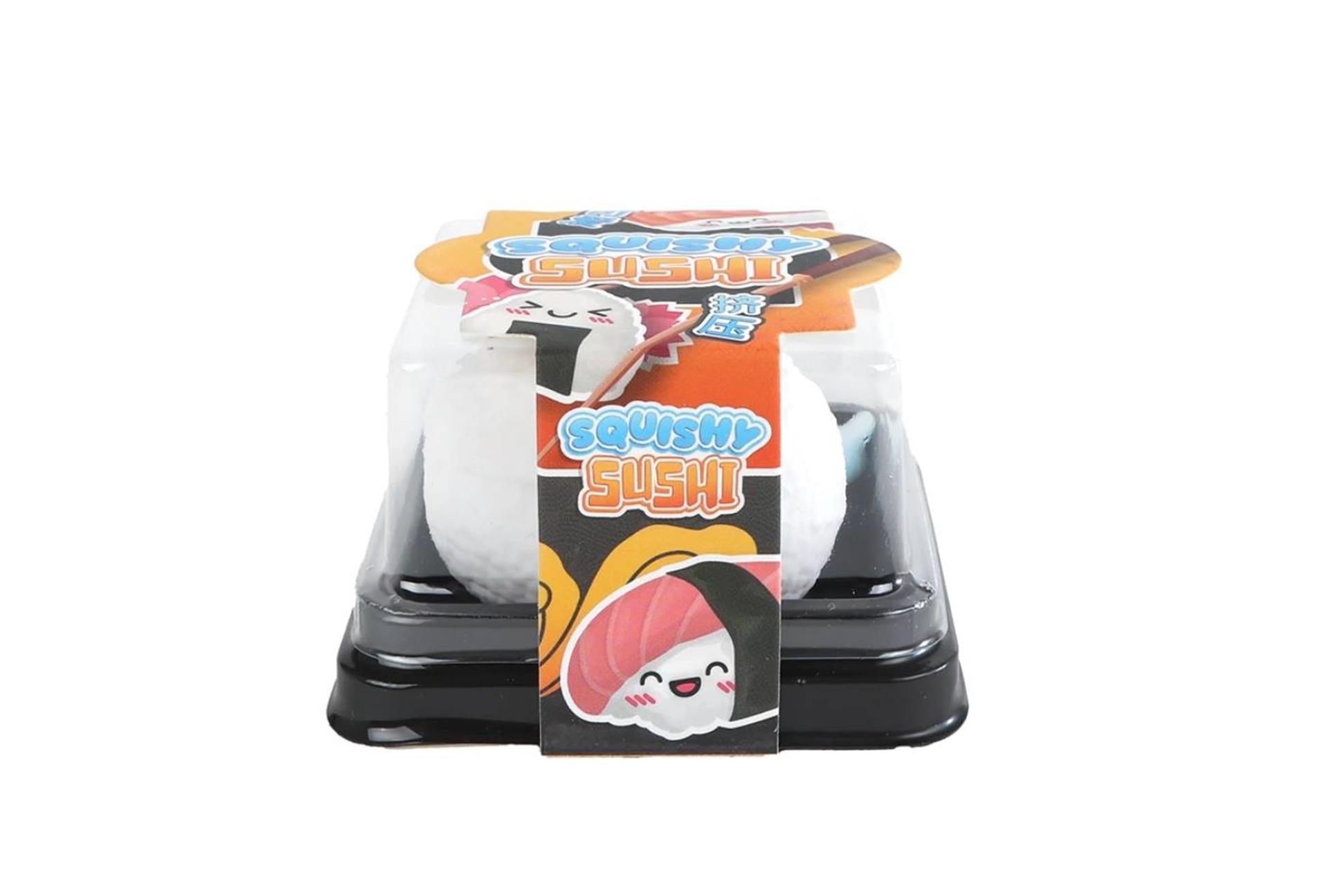 - Kawaii squishy sushi vriendje in take away doosje 5cm
