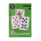 Longfield - Longfield Xxl speelkaarten 121 x 185 cm – geplastificeerd papieren kaartspel (54 kaarten) – extra groot kaartspel voor gezelschapsspellen & familiespel – engelhart