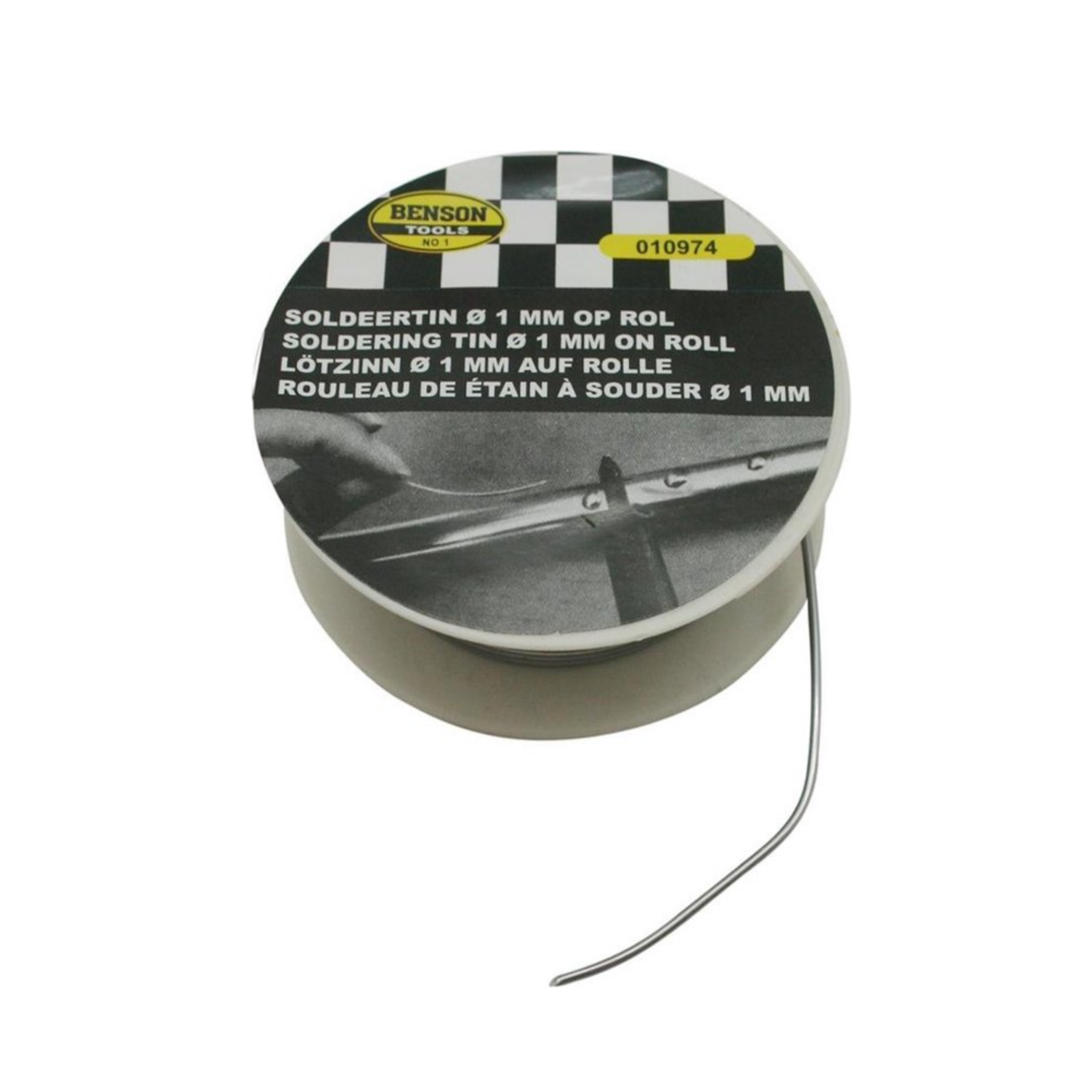 Benson Solderertin sur rouleau 1 mm 60gr.