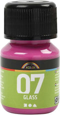 A-Color Glass - A-Color Glass Transparante glasverf 30 ml roze