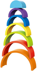 Toi-Toys - Toi-Toys Little stars baby stapeltoren regenboog 7dlg.