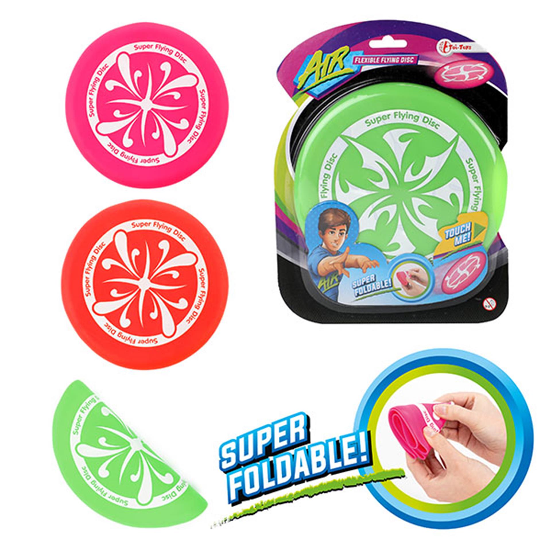 Toi-Toys - Toi-Toys Toi toys air superflexibele rubberen frisbee ã˜17cm