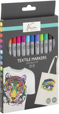 / Sans Marque - / Sans Marque Textiel markers | 2-zijdig | 12 stuks