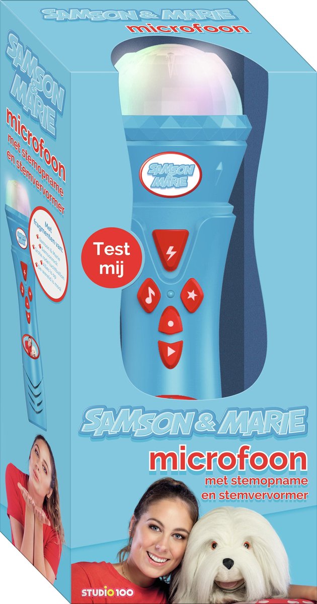 Samson marie microfoon met stemopname en stemvervormer