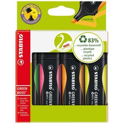Abi tekstmarker stlo green boss multikleur