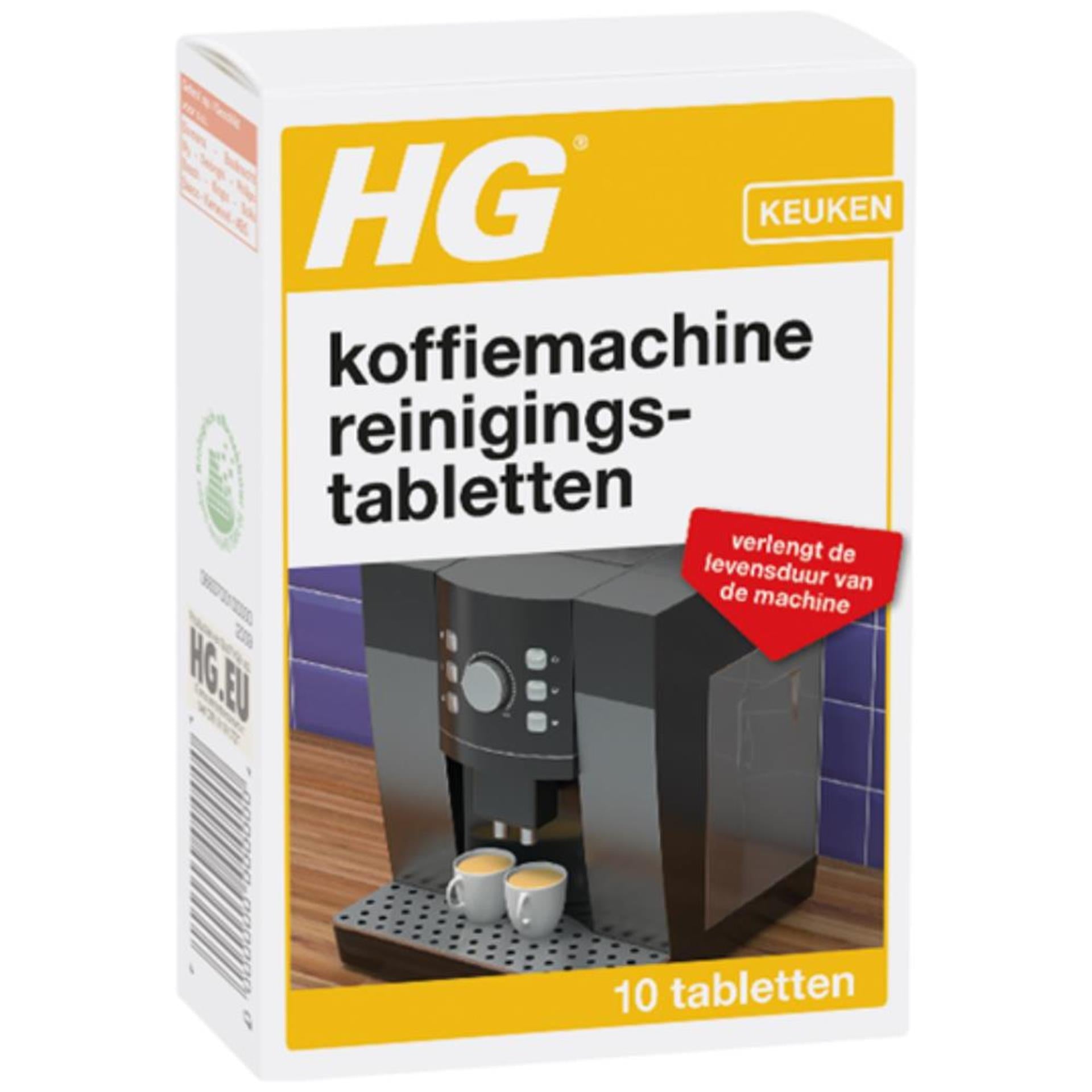 HG - HG koffiemachine reinigingstabletten