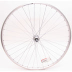 Achterwiel 28 x 1 4 zac19 freewheel vast - zilver