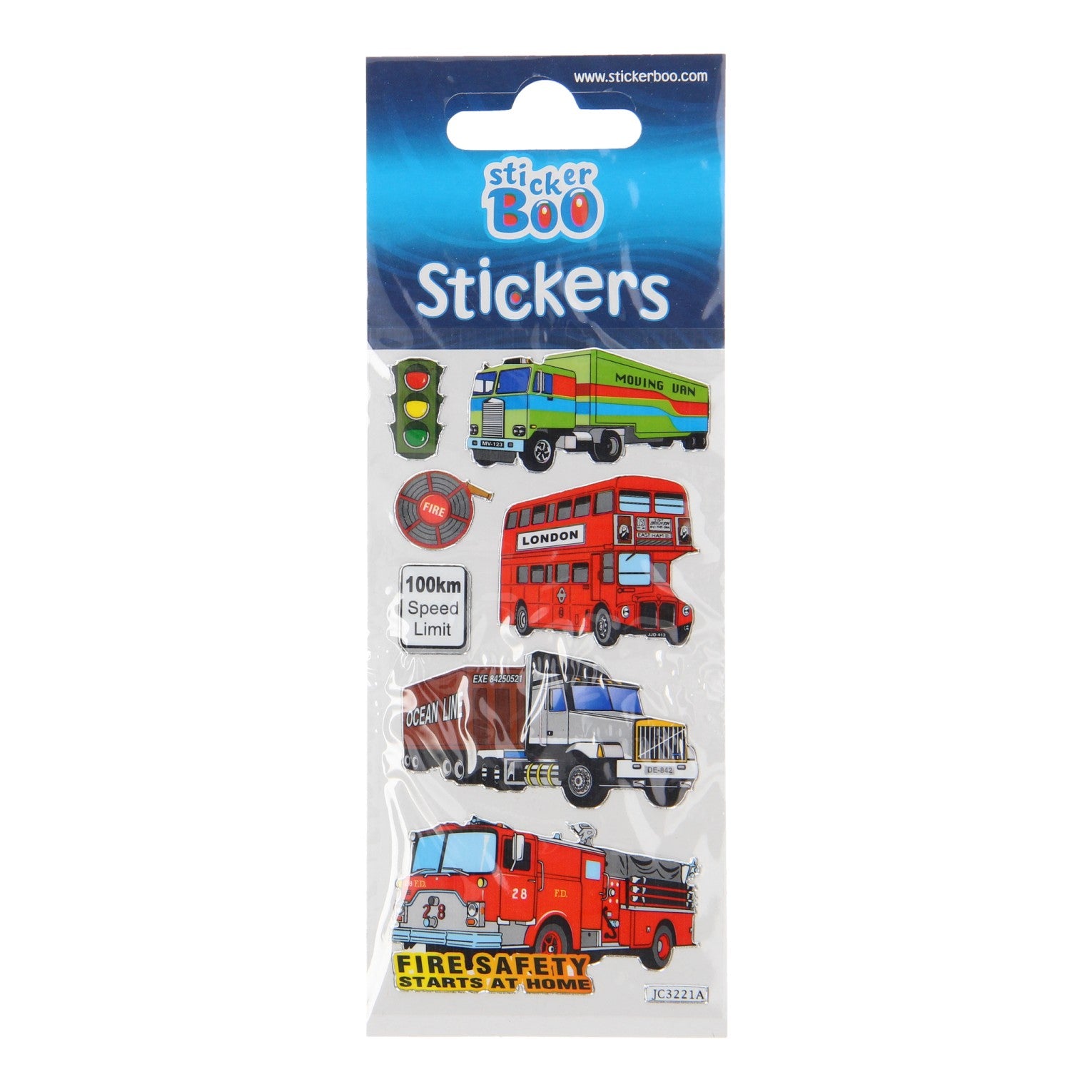 Stickervel voertuigen