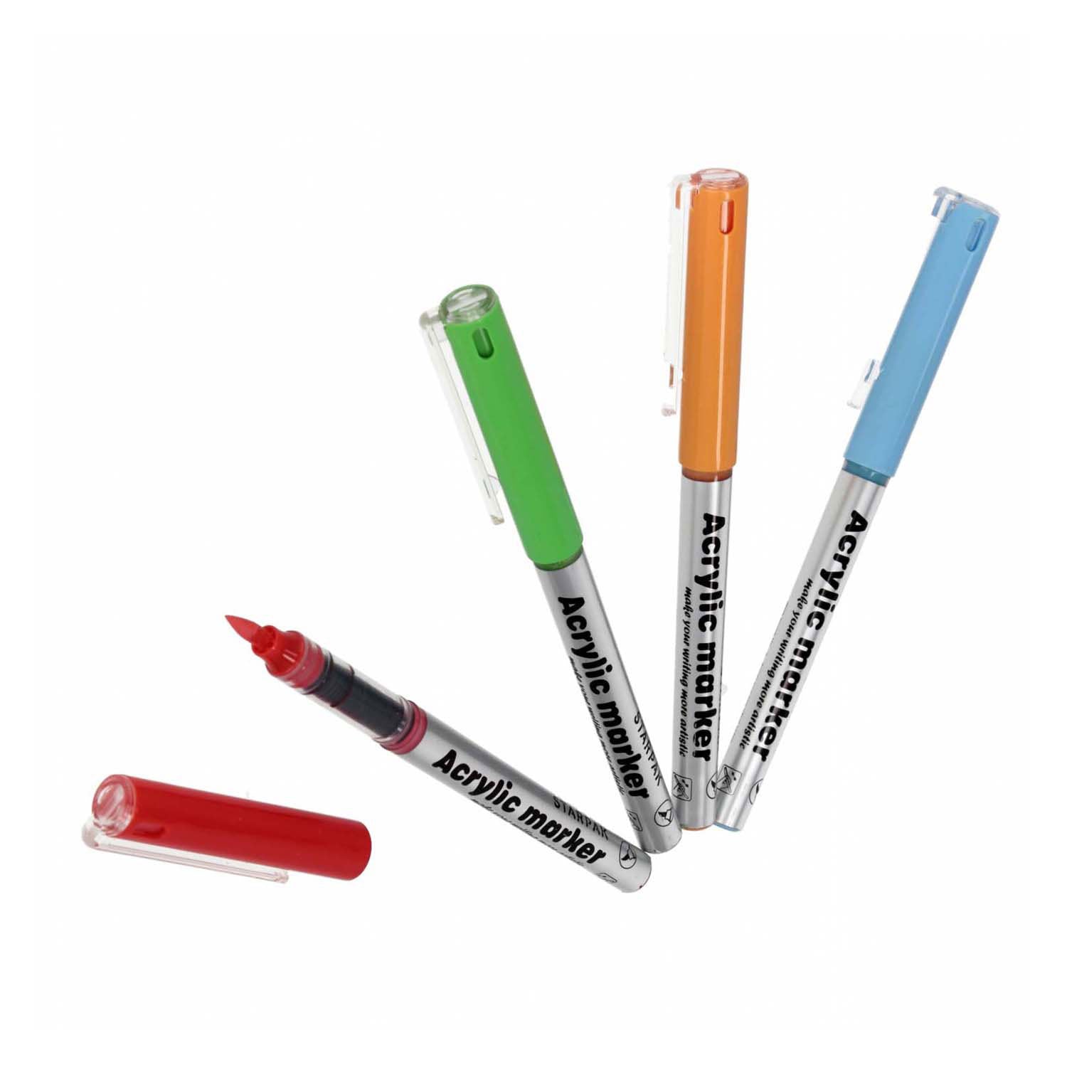 - Acryl Stiften 4 stuks