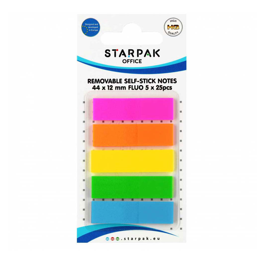 Starpak verwijderbare zelfklevende notitie 44x12mm