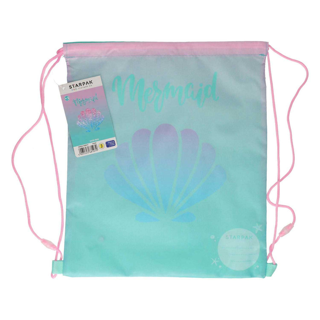 - Gymtas Schelp Blauw