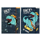 Map met elastiek a4 skate dino