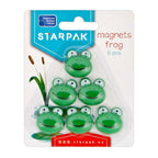 Magneten kikker, 6st.