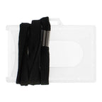 Naamplaatje met lint pcv 58 90mm
