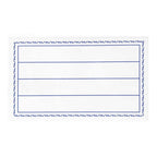 Naamplaatjes pcv 57 90mm, 50st.