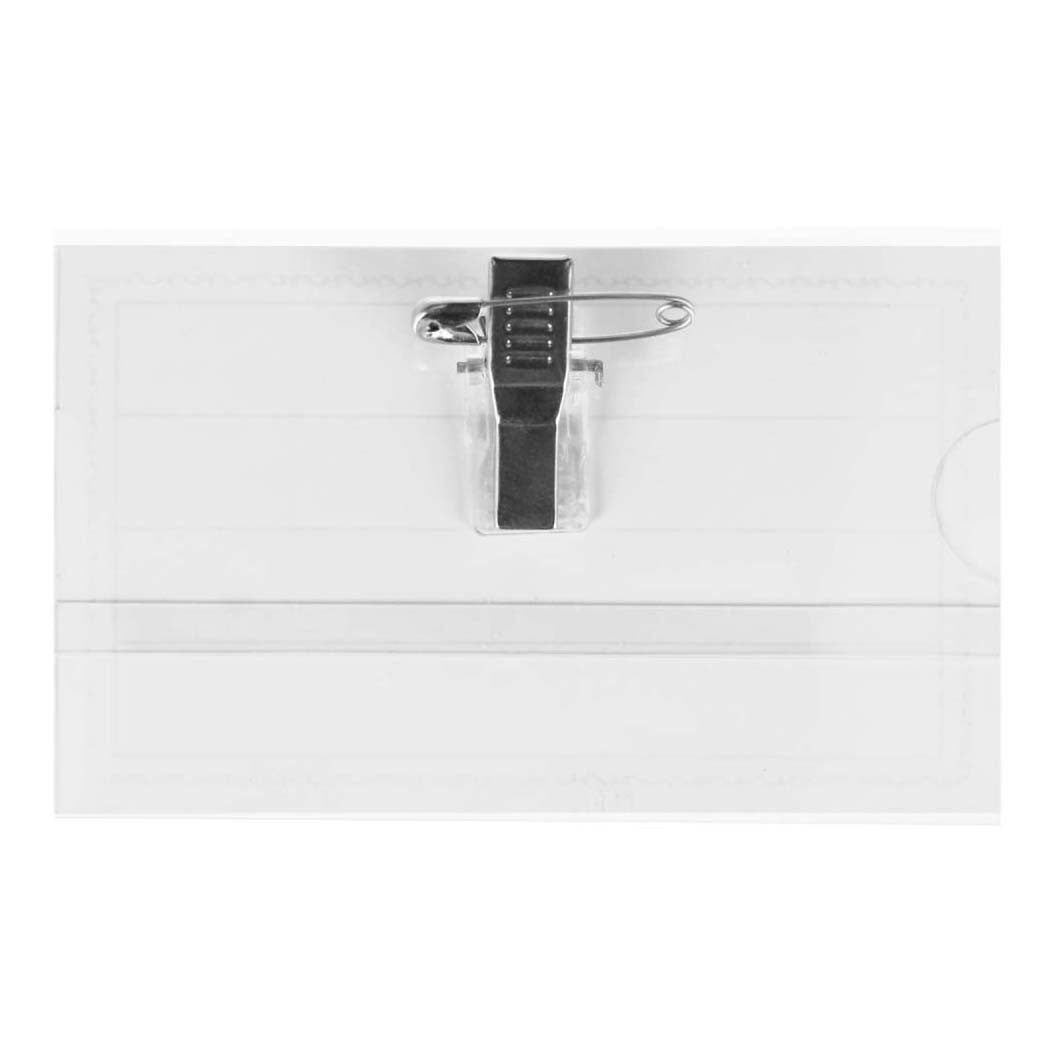 Naamplaatjes pcv 57 90mm, 50st.